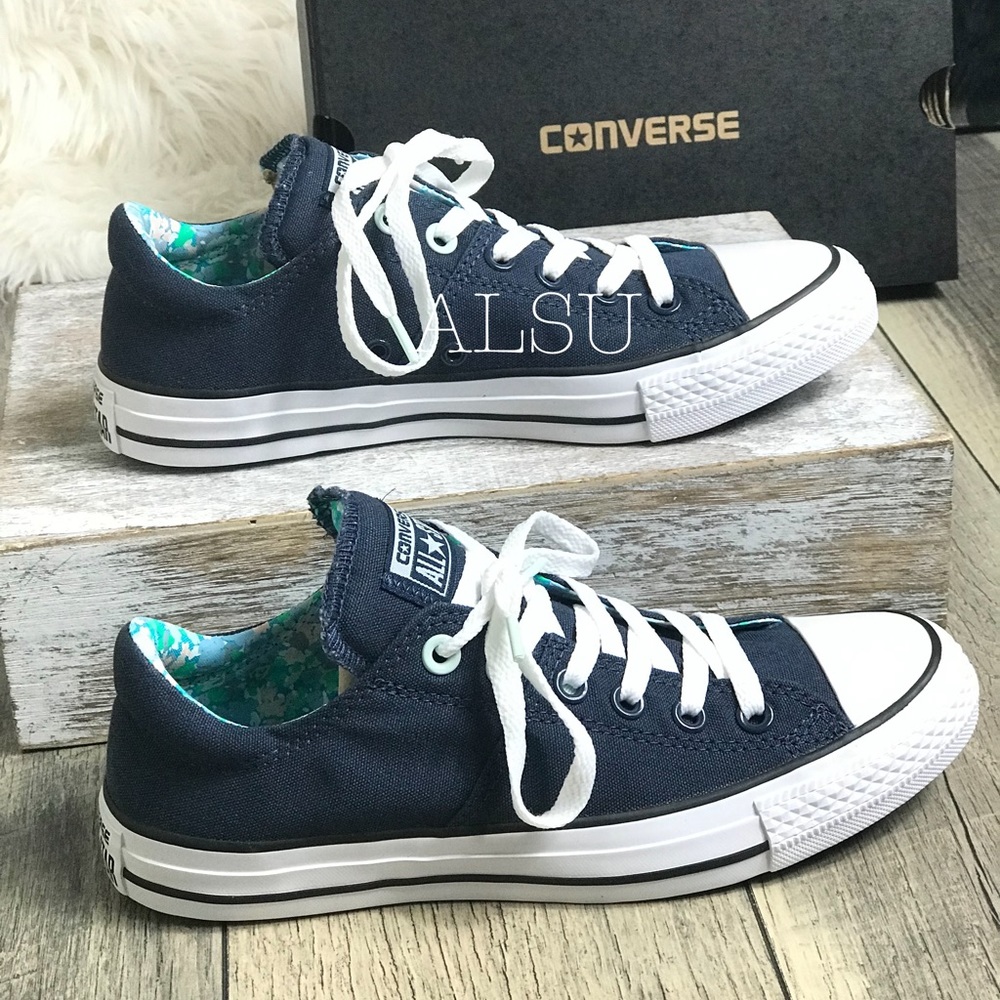 Converse Ctas Madison OX Athletic Navy W AUTHENTIC - Picture 3 of 8